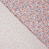 Popeline Algodão Orgânico Infantil Flor Yurena - Ribes y Casals