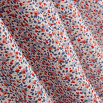 Popeline Algodão Orgânico Infantil Flor Yurena - Ribes y Casals