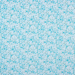 Popeline De Algodão Orgânico Infantil Jardim Rosas Azuis - Ribes y Casals