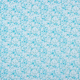 Popeline De Algodão Orgânico Infantil Jardim Rosas Azuis - Ribes y Casals