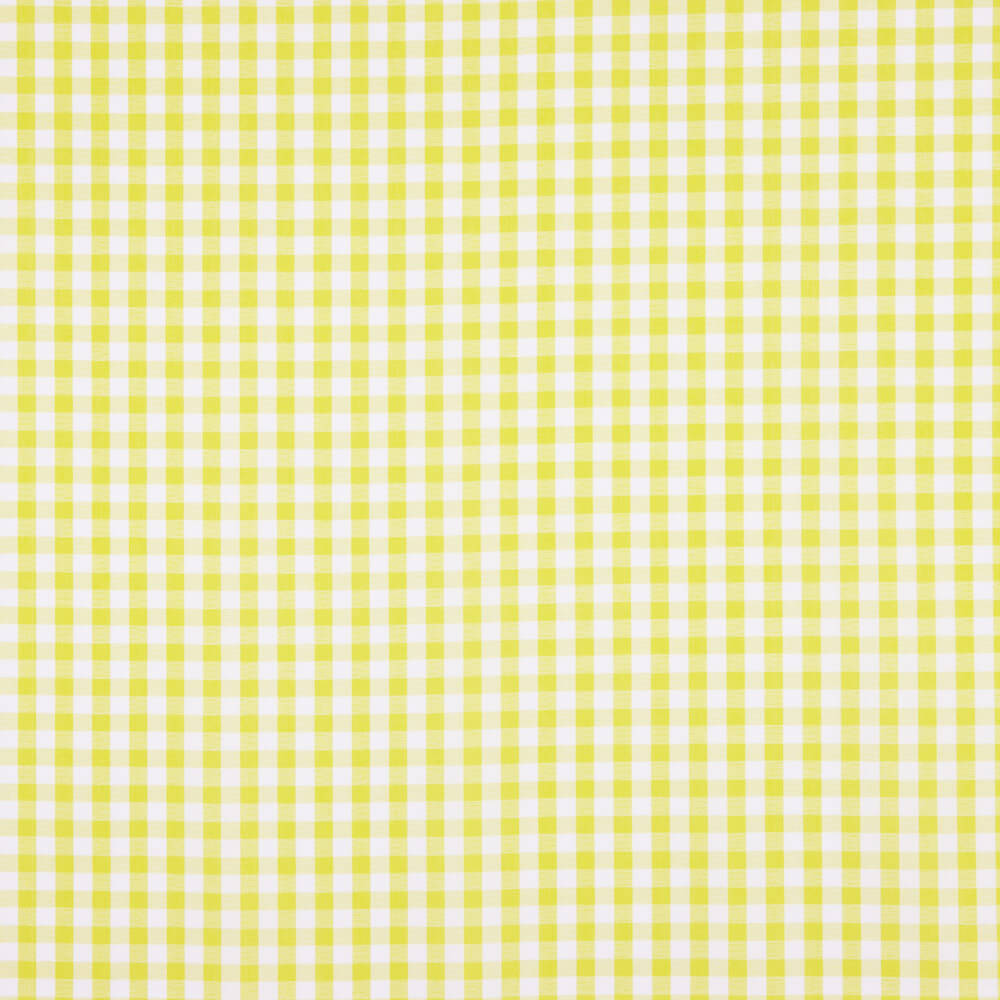 Popeline Algodão Orgânico Infantil Maxi Quadrado Lima - Ribes y Casals