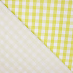 Popeline Algodão Orgânico Infantil Maxi Quadrado Lima - Ribes y Casals