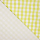 Popeline Algodão Orgânico Infantil Maxi Quadrado Lima - Ribes y Casals