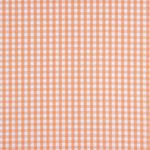 Popeline Algodão Orgânico Infantil Maxi Quadrado Laranja - Ribes y Casals