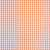 Popeline Algodão Orgânico Infantil Maxi Quadrado Laranja - Ribes y Casals