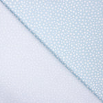 Popeline Algodão Orgânico Infantil Mini Estrela Azul - Ribes y Casals