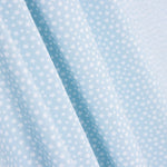 Popeline Algodão Orgânico Infantil Mini Estrela Azul - Ribes y Casals