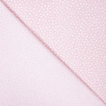 Popeline Algodão Orgânico Infantil Mini Estrela Rosa - Ribes y Casals