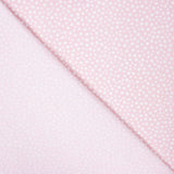 Popeline Algodão Orgânico Infantil Mini Estrela Rosa - Ribes y Casals