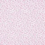 Popeline Algodão Orgânico Infantil Mini Flor Rosa - Ribes y Casals