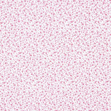 Popeline Algodão Orgânico Infantil Mini Flor Rosa - Ribes y Casals