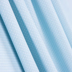 Popeline Algodão Orgânico Infantil Mini Bolinhas Azul - Ribes y Casals