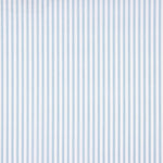 Popeline Algodão Orgânico Infantil Mini Riscas Azul - Ribes y Casals