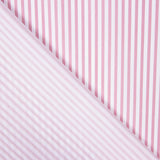 Popeline Algodão Orgânico Infantil Mini Listra Rosa - Ribes y Casals