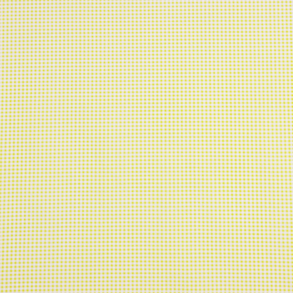 Popeline Algodão Orgânico Infantil Mini Quadrado Lima - Ribes y Casals