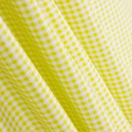 Popeline Algodão Orgânico Infantil Mini Quadrado Lima - Ribes y Casals