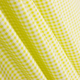 Popeline Algodão Orgânico Infantil Mini Quadrado Lima - Ribes y Casals