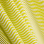 Popeline Algodão Orgânico Infantil Mini Riscas Lima - Ribes y Casals