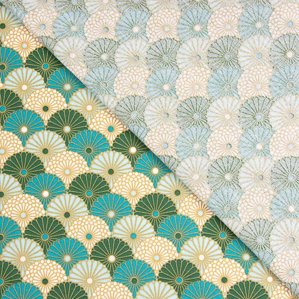 Popeline Algodão Verde Pai Pai Oeko-Tex® - Ribes y Casals