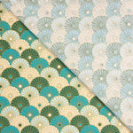 Popeline Algodão Verde Pai Pai Oeko-Tex® - Ribes y Casals