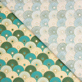 Popeline Algodão Verde Pai Pai Oeko-Tex® - Ribes y Casals