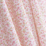 Popeline Algodão Orgânico Pink Garden - Ribes y Casals
