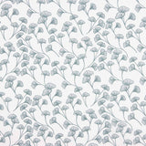 Popeline de Algodão com Ramos Brancos - Ribes y Casals