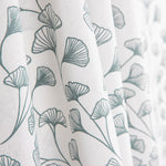 Popeline de Algodão com Ramos Brancos - Ribes y Casals