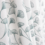 Popeline de Algodão com Ramos Brancos - Ribes y Casals