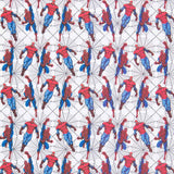 Popelina Algodão Spiderman Branco - Ribes y Casals