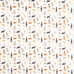 Popeline Algodão Cães - Ribes y Casals