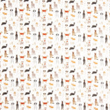 Popeline Algodão Cães - Ribes y Casals