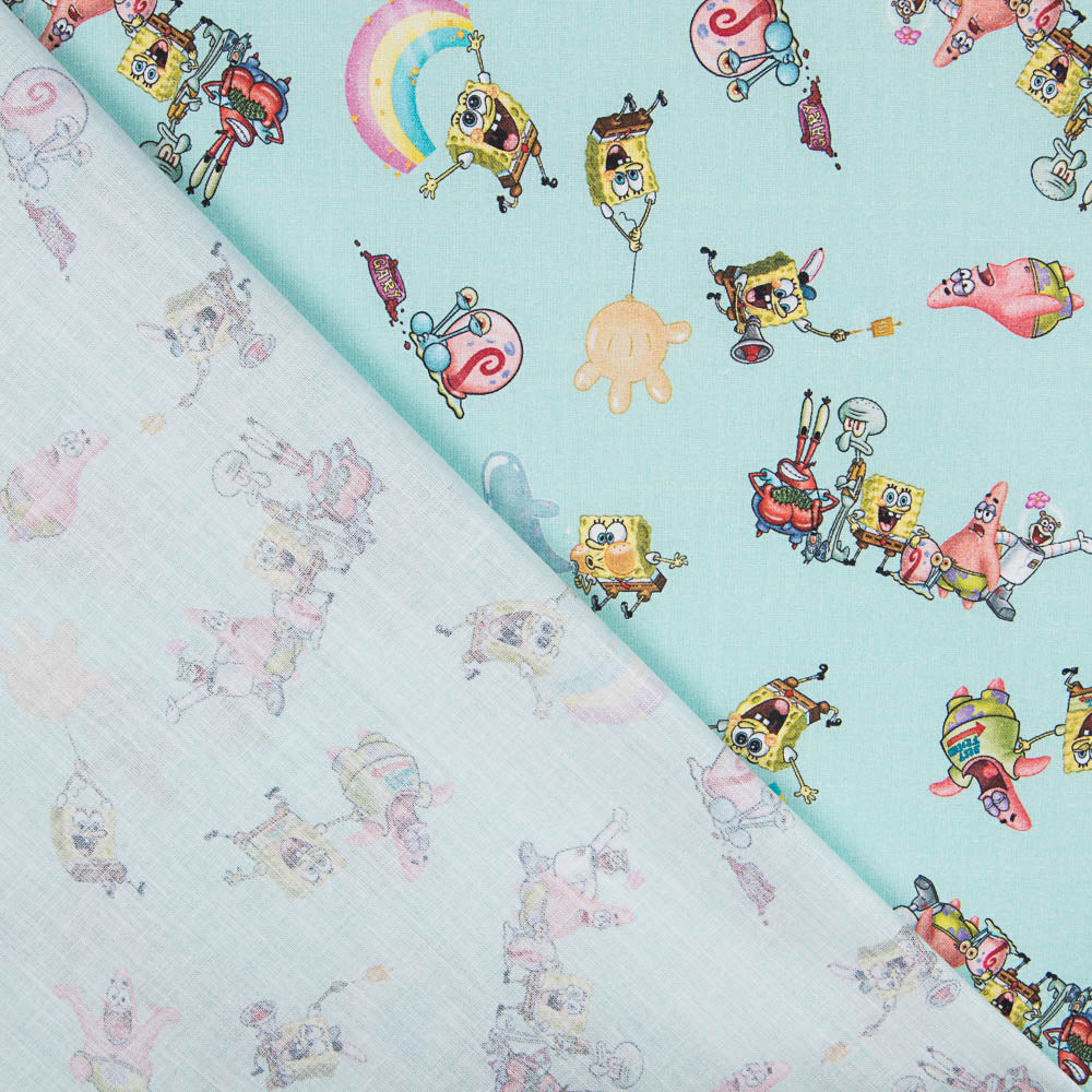 Popelina SpongeBob Verde - Ribes y Casals