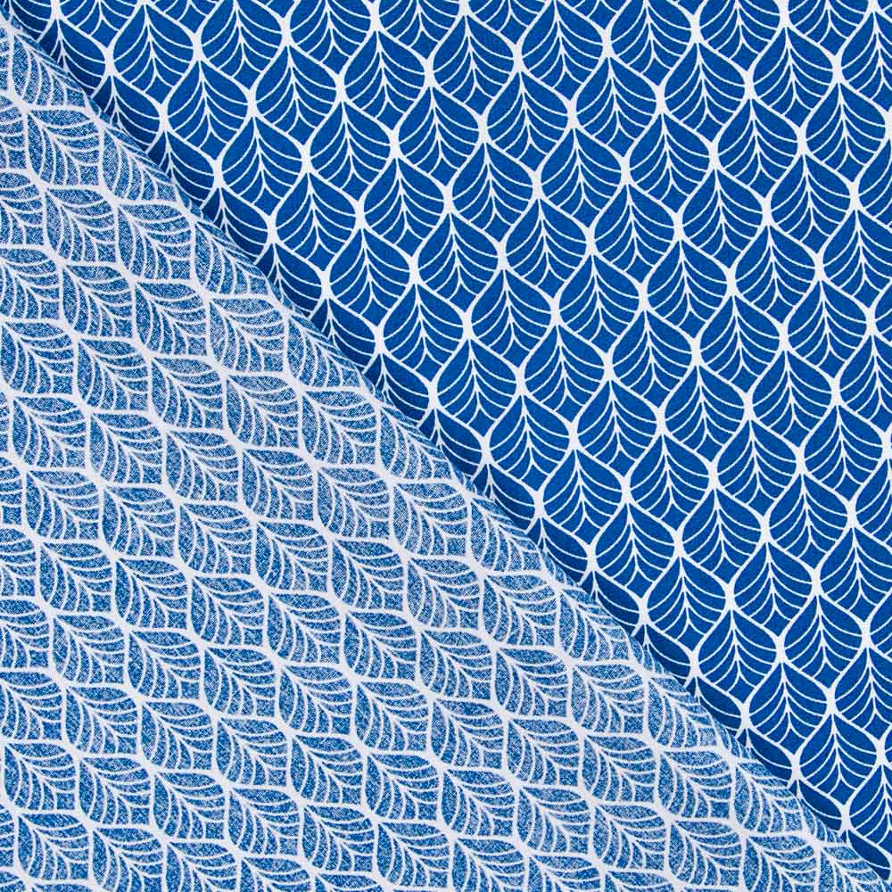 Popelín Botánico Azul - Ribes y Casals