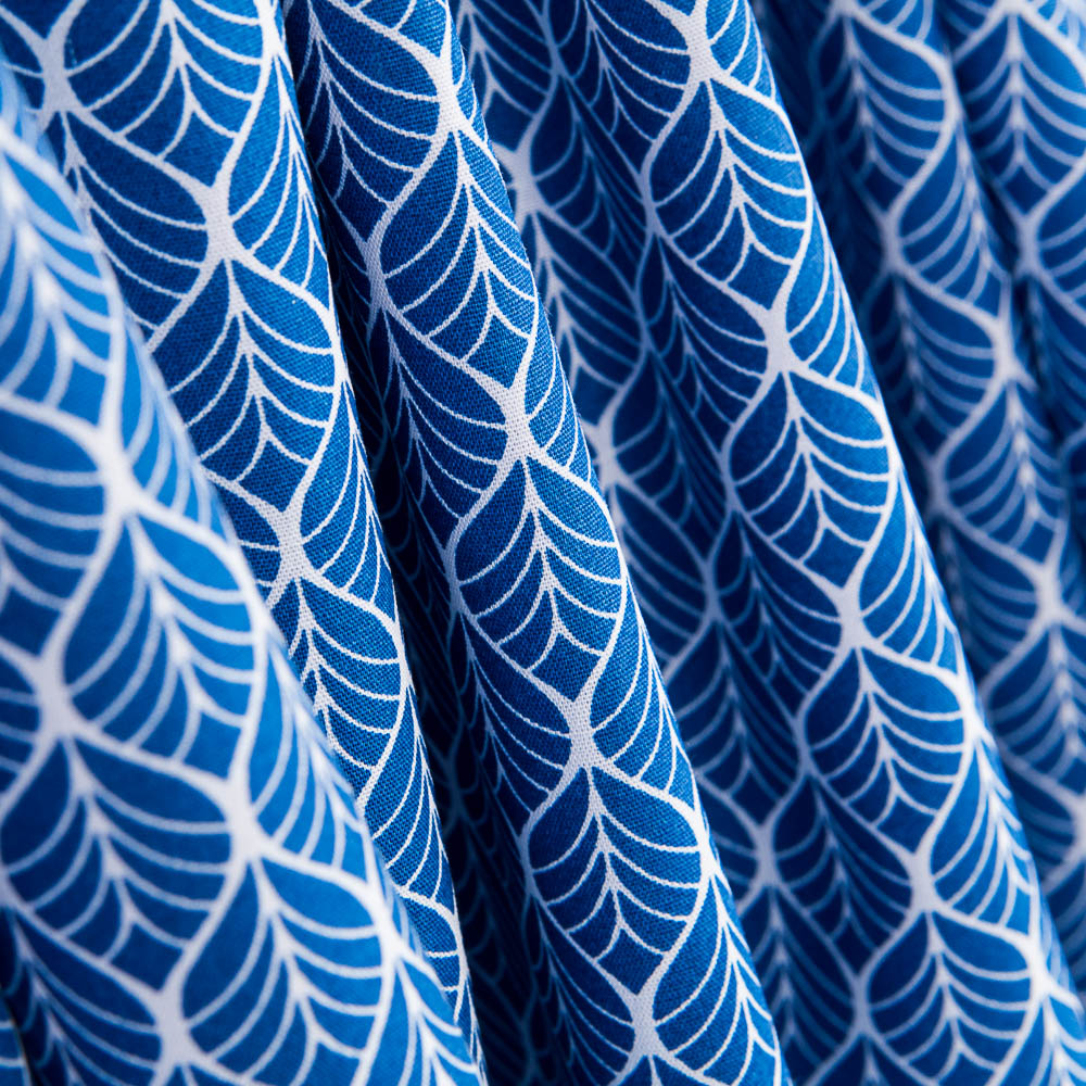 Popelín Botánico Azul - Ribes y Casals