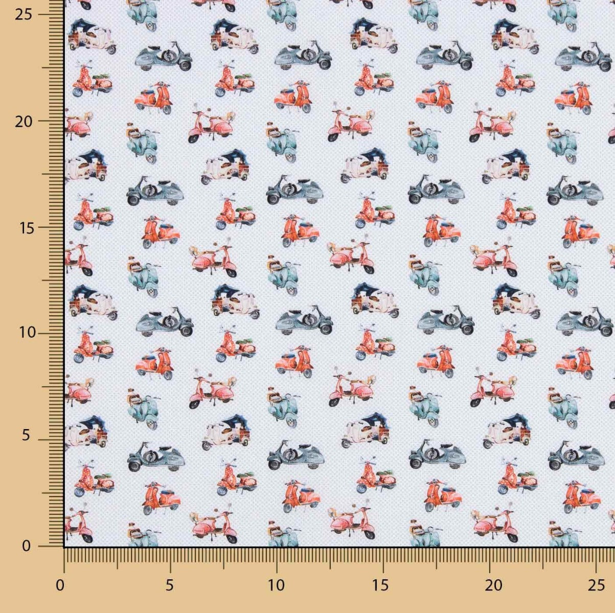 Popeline Camisa Vespas - Ribes y Casals