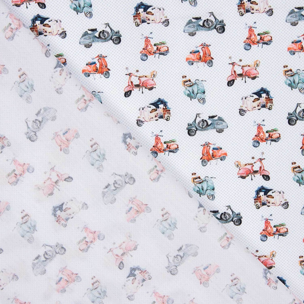 Popeline Camisa Vespas - Ribes y Casals