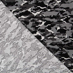 Popeline Camuflagem Cinza - Ribes y Casals