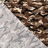 Popeline Camuflagem Castanho - Ribes y Casals