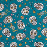 Popelina Catrina Deco Água-marina - Ribes y Casals