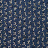 Popelín Cebras Azul - Ribes y Casals