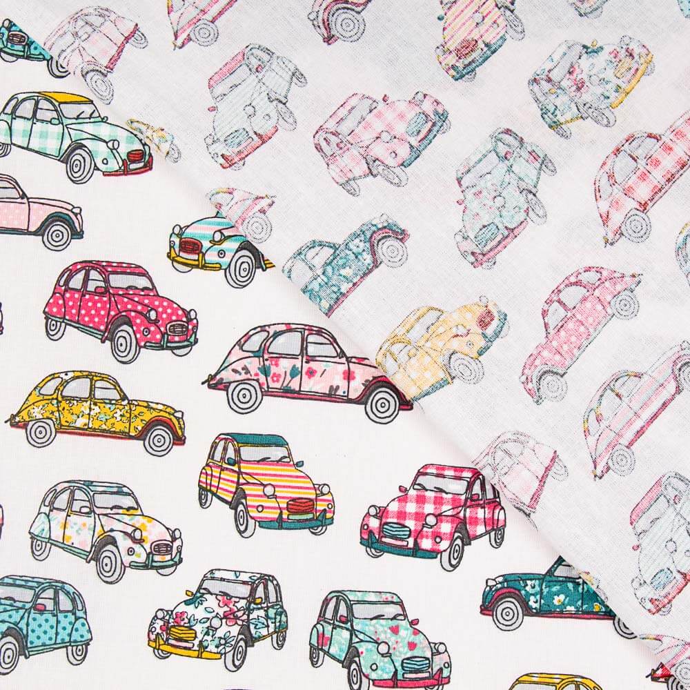 Popeline Dedeuche Branco Oeko-Tex® - Ribes y Casals