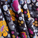 Popelín Delhi Flor Rosa - Ribes y Casals