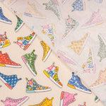 Algodão Estampado Baskets  Cru - Ribes y Casals