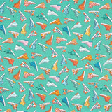 Algodão Estampados Baskets  Verde - Ribes y Casals