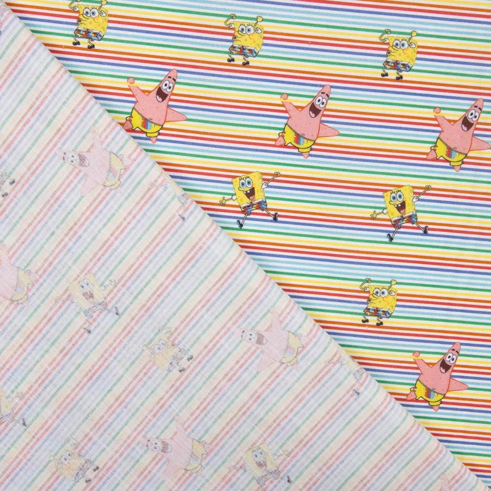 Popeline com Licença Bob Esponja - Ribes y Casals