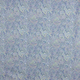 Popeline Estampado Caxemira Azul - Ribes y Casals