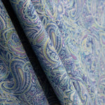 Popeline Estampado Caxemira Azul - Ribes y Casals