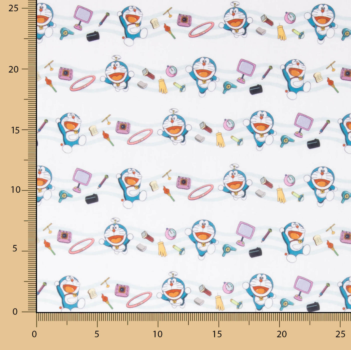 Popeline com licença Doraemon - Ribes y Casals
