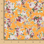 Popeline Estampado Flamenco Cretone Amarelo Ovo - Ribes y Casals